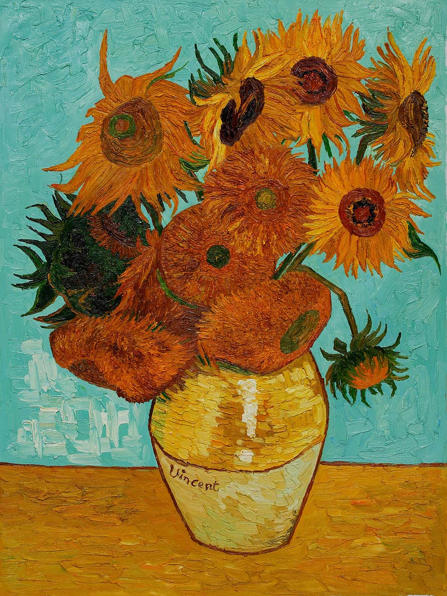 Sunflowers by Vincent Van Gogh - Click Image to Close